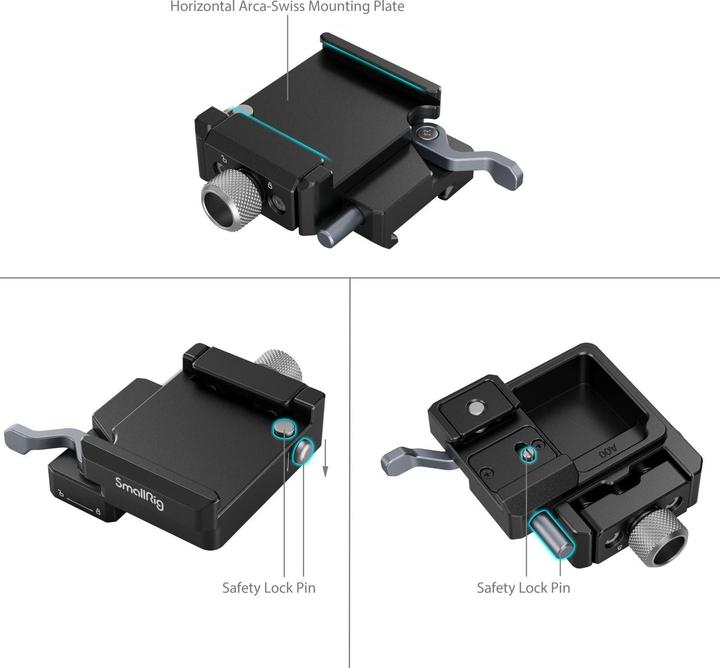 Actual product image SmallRig Arca Swiss Mount Plate (Gimbal mounting plate)