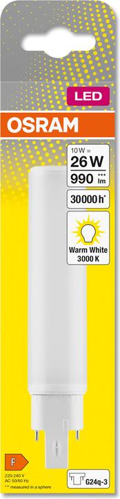 Actual product image Osram Dulux (G24q-3, 10 W, 990 lm, 10 x, F)