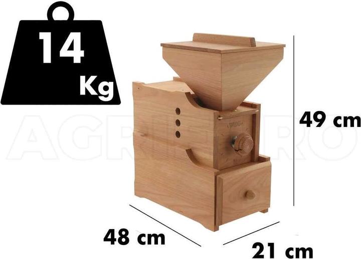 Produktbild Widu Widukind Universalmühle Mod 3 aus Buchenholz (Diverse Gewürze)