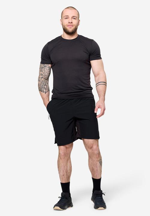 Immagine prodotto Domyos T-Shirt Herren Crosstraining atmungsaktiv Slim - schwarz (L)