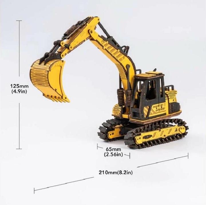 Image du produit Pichler Pelleteuse (kit de construction en bois découpé au laser)