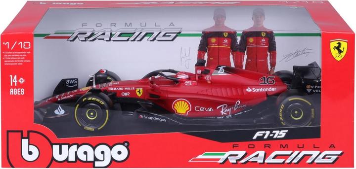Image du produit Bburago Ferrari F1-75 2022 C. Leclerc 1/18