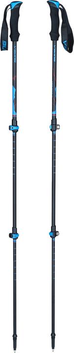Produktbild Vikingsports Trekkingstöcke Wanderstöcke Damen und Herren - leichte verstellbare Teleskopstöcke für Wander (135 cm)