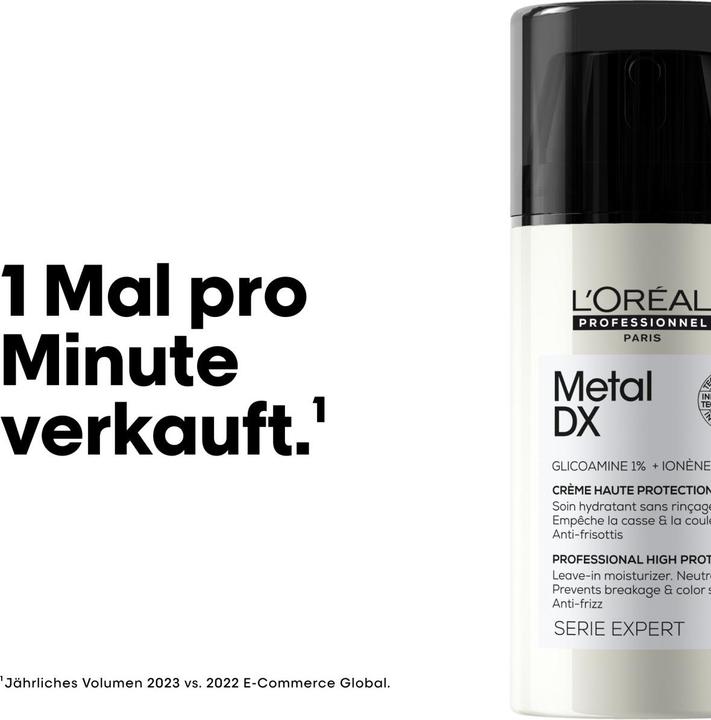 Image du produit L'Oréal Professionnel Crème haute protection Metal DX (Pâte capillaire, 100 ml)