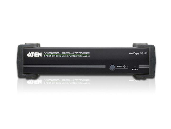 Actual product image Aten Port DVI Dual Link Audio/Video Splitter