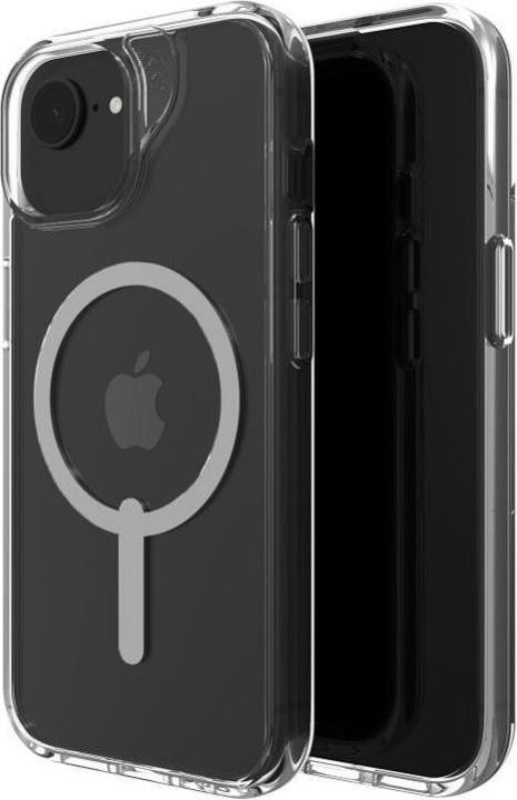 Actual product image Zagg Crystal Palace Snap Case iPhone 16/15/14/13 Clear (Apple iPhone 16e)