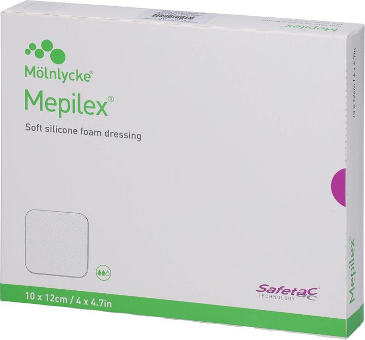 Produktbild Mepilex Schaumverband mit Safetac à 10 x 12cm (5 x)