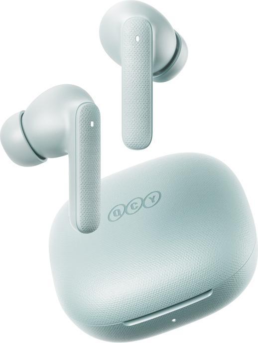 Actual product image QCY TWS T43 Earphones (misty blue) (35 h, Wireless)