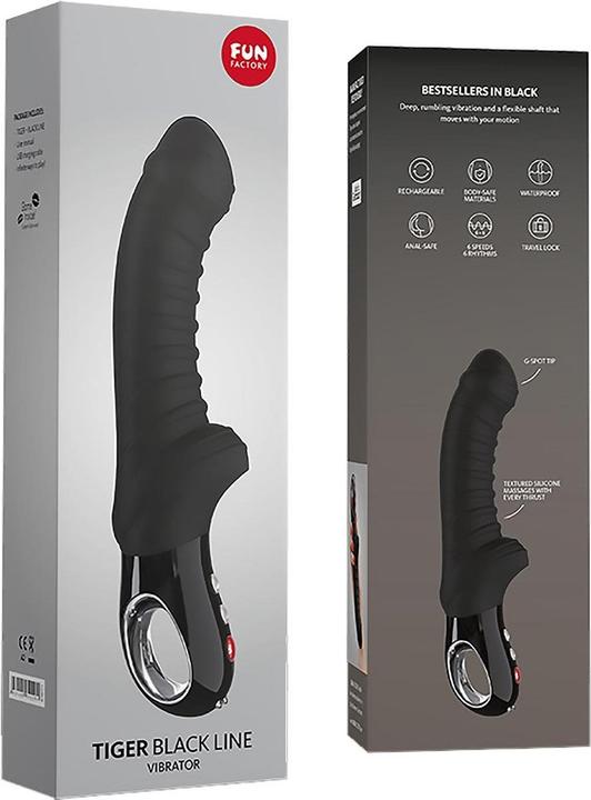 Actual product image Fun Factory Tiger G5 Black Line