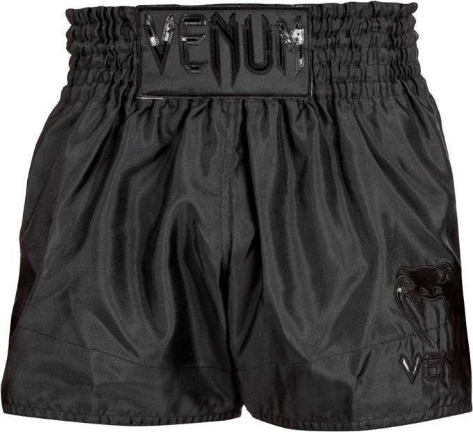 Venum Muay Thai Shorts Classic Schwarz/Schwarz (XXL)