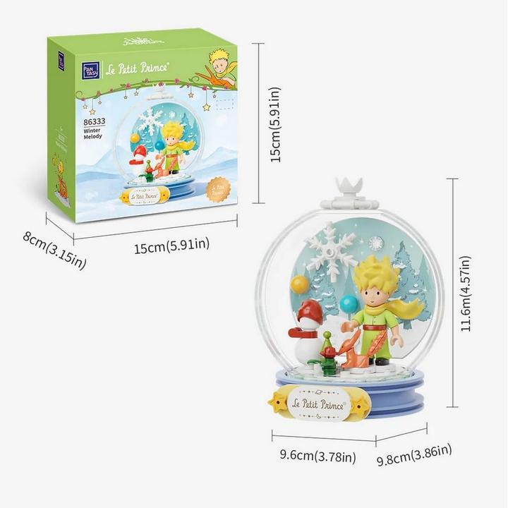Actual product image Pantasy The Little Prince Winter Melody building set
