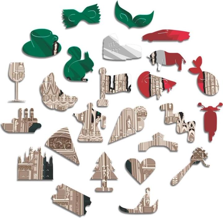 Produktbild Iconic Mailänder Dom - Monument Holz Puzzle Grösse L (500 Teile) (500 Teile)