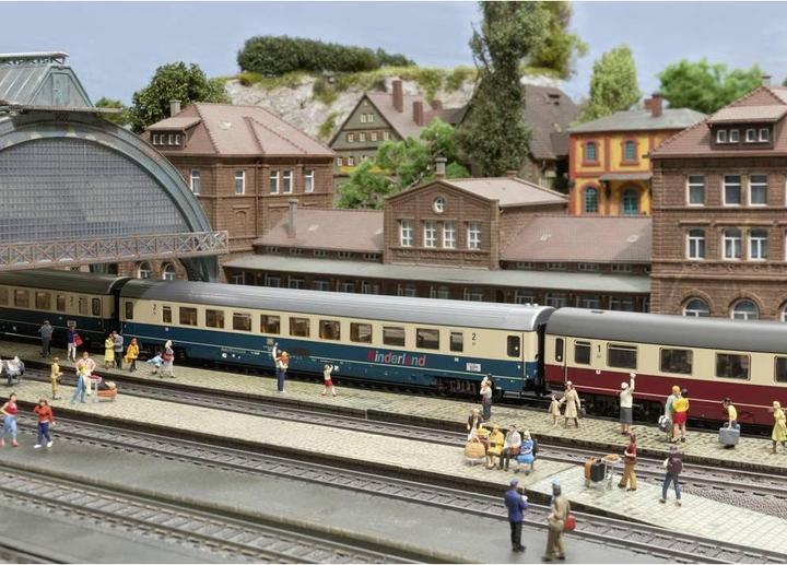 Image du produit Trix H0 23143 H0 Coffret de 2 voitures de voyageurs Fern Express FD 1980 Königssee de la DB Coffret 2 (Piste H0)