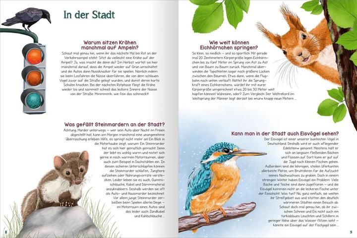 Image du produit Was willst du wissen? Das grosse Fragen- und Antwortenbuch – Tiere (Allemand, Kristine Ortmeier, Angelika Huber-Janisch, 2023)