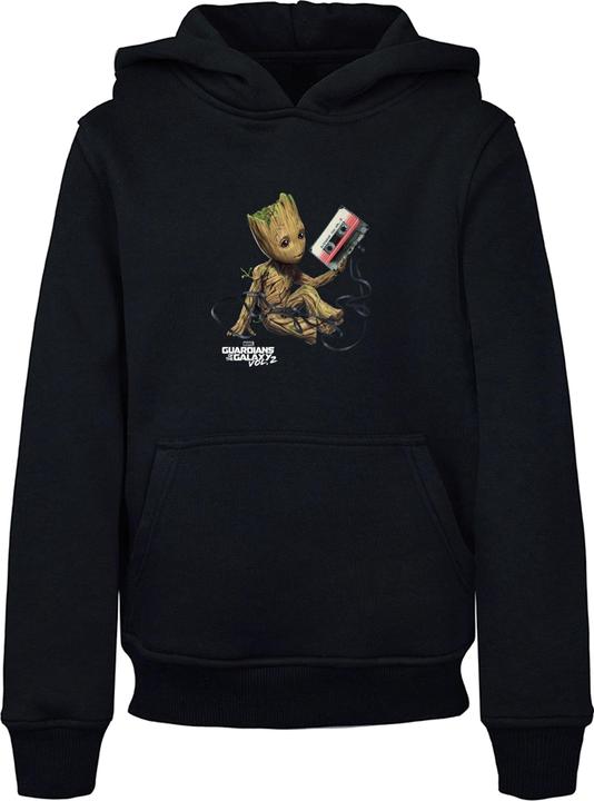 Immagine prodotto Absolute Cult Bambini Guardiani della Galassia Vol2 - Felpa con cappuccio Groot Tape Basic - 124601 (146, 152)