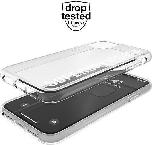 Immagine prodotto Superdry Coque Clear Custodia trasparente con logo impresso (Apple iPhone 11)