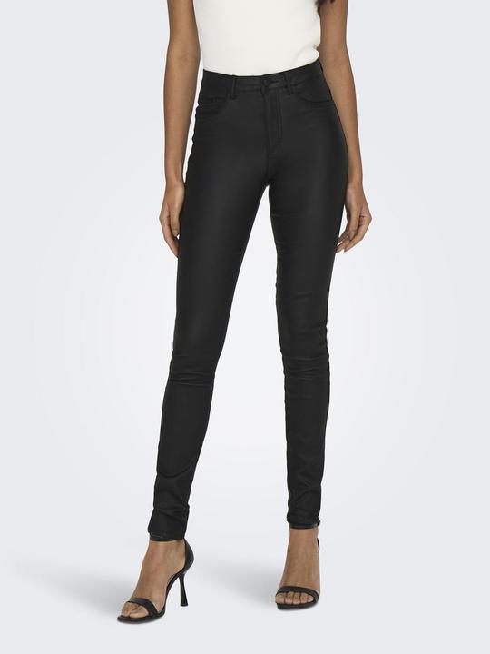 Actual product image Only ONLRoyal HW Skirt Coated Skinny Fit Jeans (32)