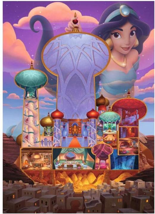 Produktbild Ravensburger Puzzle 12000258 - Jasmin - 1000 Teile Disney Castle Collection Puzzle für Erwachsene (1000 Teile)