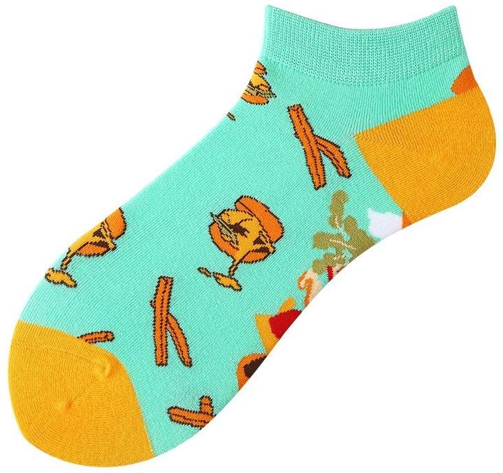 Musthaves Knöchelsocken Grösse 36 - 43 cm - Hamburger (Einzelpack, 36 - 43)