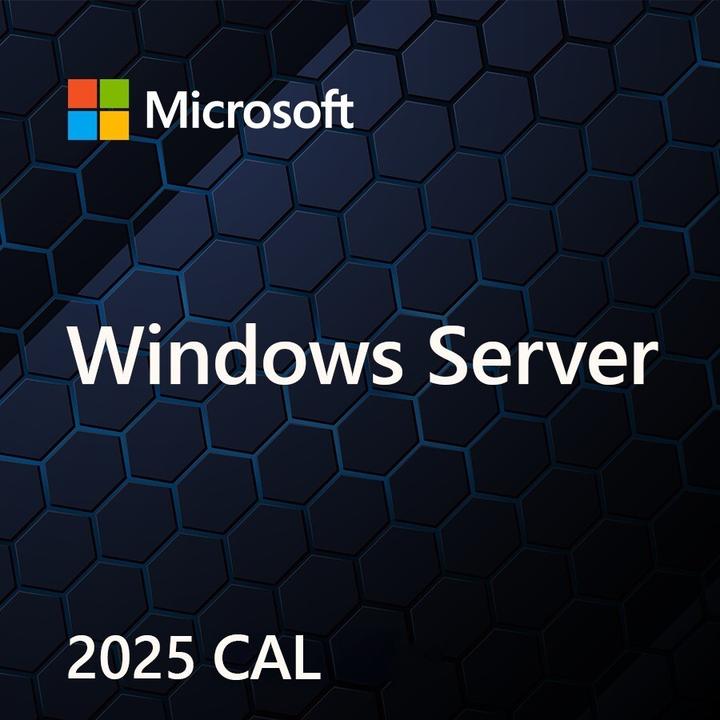 Actual product image Microsoft MS OEM Windows Server CAL 2025 1pk 1 Clt Device CAL (EN) (1 User, unlimited)