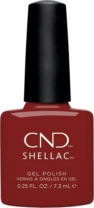 CND Shellac UV Color Coat Bordeaux Babe 7.3 ml (Bordeaux Babe, UV-Gel Lack)