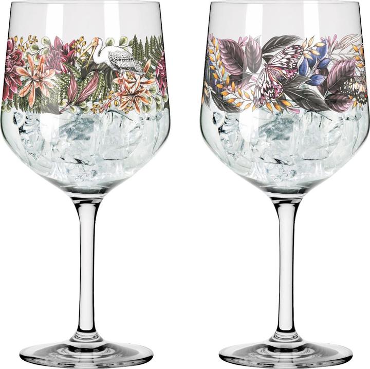Actual product image Ritzenhoff Gin Glass Set Shadow Fauna Gin Goblet Set of 2 001 (7.20 dl, 1 x, Gin glasses)