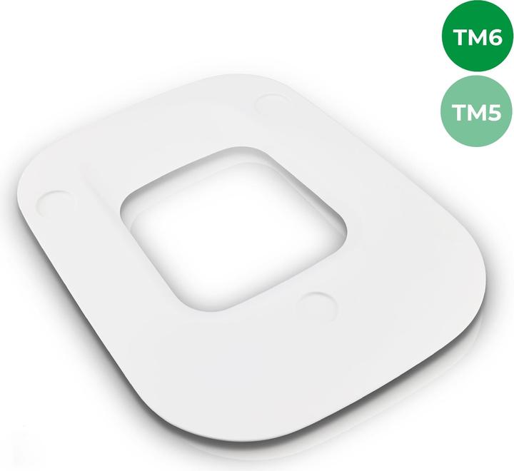 Produktbild Wundermix ThermoSlider® M | V3 | Alpine White | Premium-Gleitbrett für Thermomix TM6, TM5