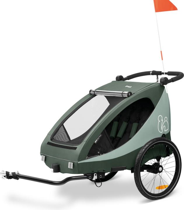 Produktbild Hauck Dryk Duo Plus Fahrradanhänger