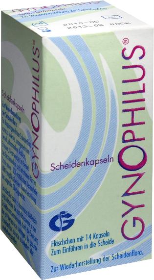 Actual product image GynOphilus Vaginal capsules (Vaginal suppositories)
