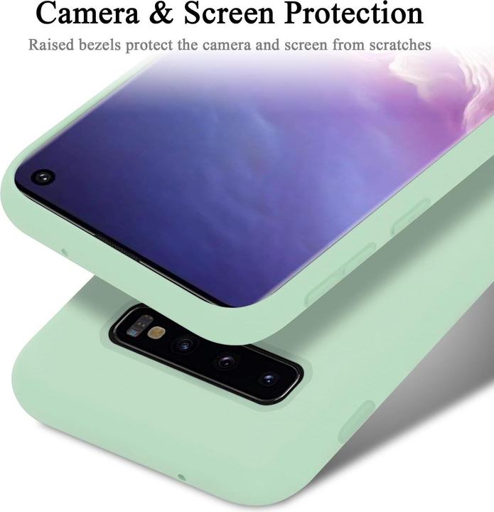Actual product image Cadorabo TPU Liquid Silicone Case Cover (Samsung Galaxy S10)