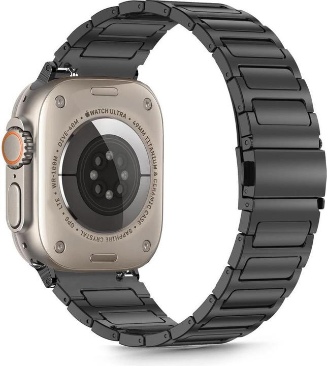 Produktbild Tech-Protect Stainless Bracelet for Apple Watch 44 / 45 / 46 / 49 mm - Black (Edelstahl)