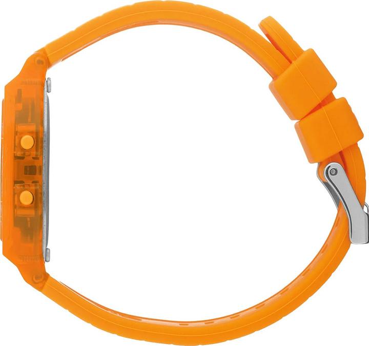 Produktbild ICE Watch Ice Digit Retro Neon Orange Clear Small (Digitaluhr, 32 mm)