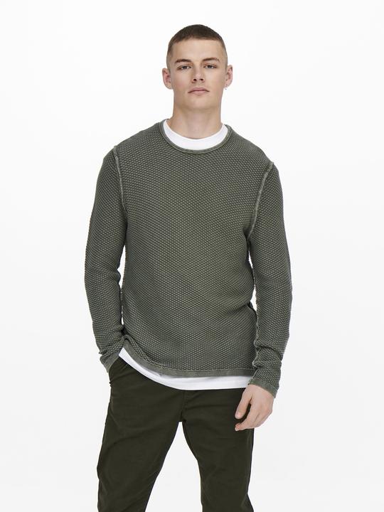 Produktbild Only & Sons Strukturierter Strickpullover (XS)