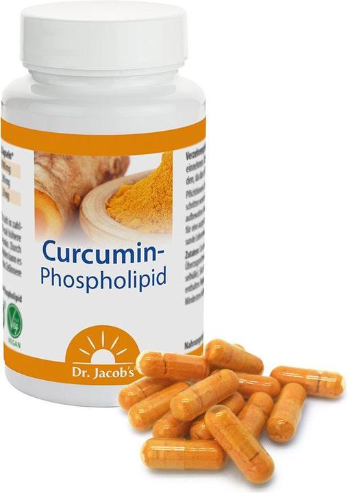Actual product image Dr. Jacob's Curcumin Phospholipid Caps (60 Piece, Capsules, 60 g)