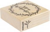 Produktbild Rayher Stempel "Schne Weihnachten" - Kranz