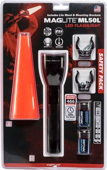 Image du produit Maglite LED Safety Pack ML50L 2Cell "C" (490 lm)