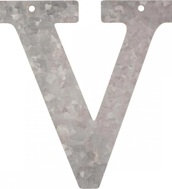 Image du produit Glorex Lettre métallique galvanisée V