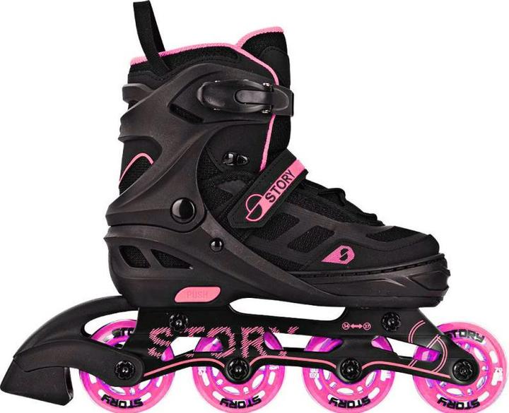 Story Fusion Pink adjustable inline skates (30-33) (30, 31, 32, 33)