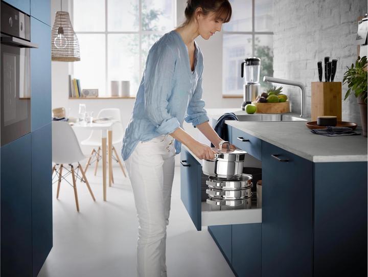 Produktbild WMF Compact Cuisine Kochgeschirr-Set, 4-teilig (20 cm, Pfannenset + Topfset, Edelstahl)