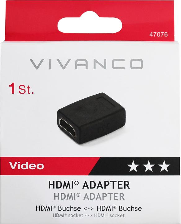 Produktbild Vivanco HDMI zu (HDMI, 5 cm)