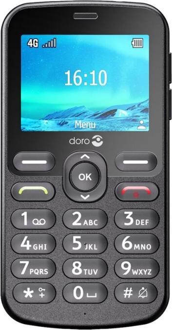 Actual product image Doro 1881 4G - Black (2.40", 4G)