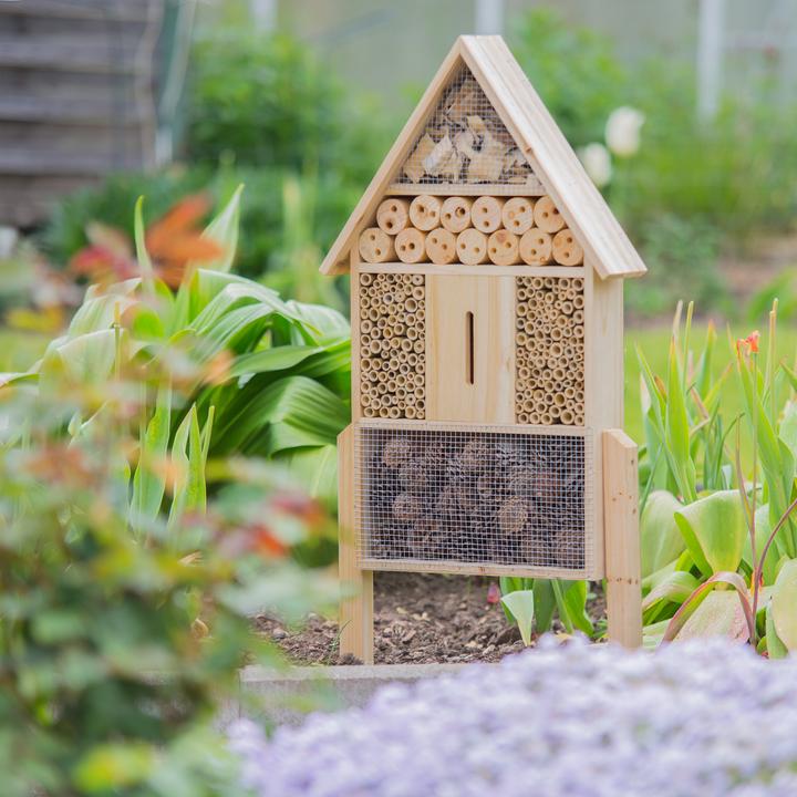 Actual product image Relaxdays Insect Hotel (Ladybirds, Lacewings, Bee, Wild bees, Butterflies)