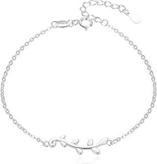Beneto Silver bracelet with a twig AGB403 / 21