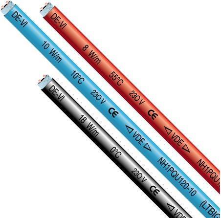 Produktbild Devi Dachrinnenheizung iceguard 18 (VE=2m)