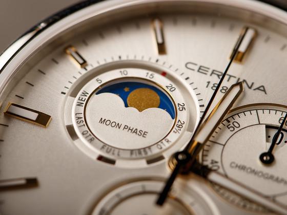 Produktbild Certina DS-8 Chronograph Moon Phase (Analoguhr, Swiss Made, 42 mm)