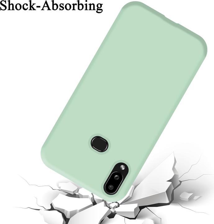 Actual product image Cadorabo TPU Liquid Silicone Case Cover (Samsung Galaxy A10s, Samsung Galaxy M01s)
