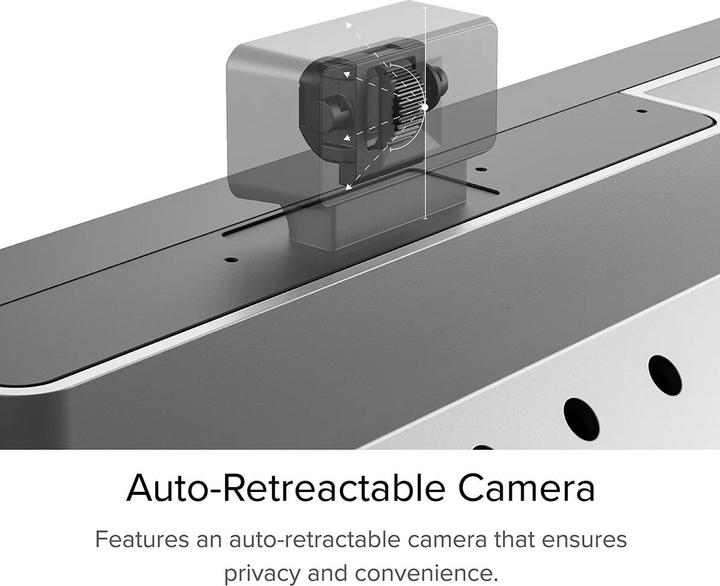 Produktbild Alogic Clarity Pro +Webcam u. PD USB C (3840 x 2160 Pixel, 27")