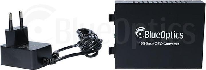 Actual product image BlueOptics 10G Ethernet Media Converter 2x SFP+ 300M Fiber (MM) - 10KM Fiber (SM)