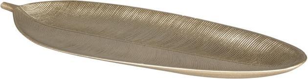 Produktbild MICA Living Dekoteller - Blatt - aus Holz - ca. 59 x 22 cm