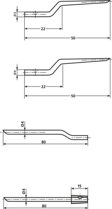 Produktbild HellermannTyton Dreidorn Spreizzange NA-1K/3 (130 mm)